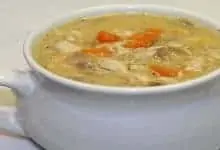 طريقة عمل شوربة الدجاج العراقية