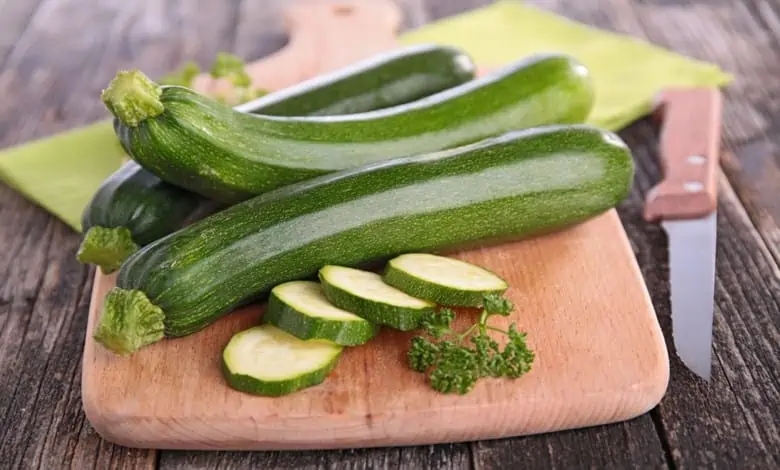 Raw zucchini