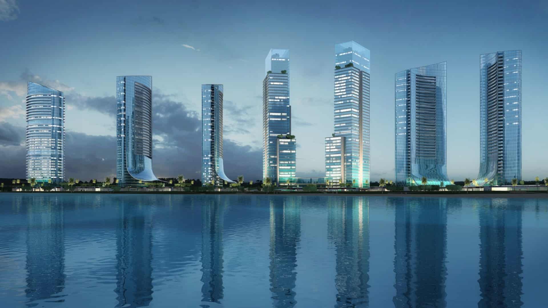 New Alamein towers