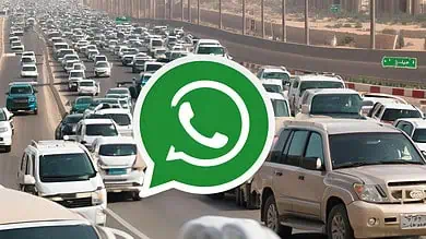 Saudi Traffic WhatsApp